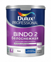 Дюлакс Bindo 2 Professional глуб мат бел 4,5 л.
