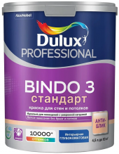 Дюлакс Bindo 3 Professional BW глуб.мат  4.5л